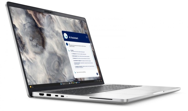 Dell Laptop Dell Pro 16 Plus PB16250 W11P Ultra 7 268V/32GB/512GB CL25/16.0 FHD+/Arc/FgrPr&SmtCd/FHD/IRCam/Mic/WWAN Ready+BT/BcklKb/3C/vPro/3YPS Alumi