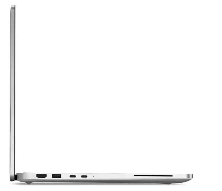 Dell Laptop Dell Pro 16 Plus PB16250 W11P Ultra 7 268V/32GB/512GB CL25/16.0 FHD+/Arc/FgrPr&SmtCd/FHD/IRCam/Mic/WWAN Ready+BT/BcklKb/3C/vPro/3YPS Alumi