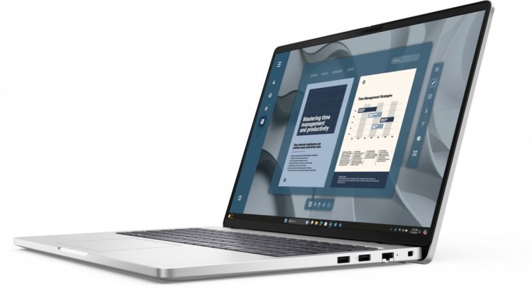 Dell Laptop Dell Pro 16 PC16255/AMD Ryzen AI 7 PRO 350/16GB/512GB SSD/16.0 FHD+/Radeon 860M/FgrPr/FHD/IR Cam/Mic/WLAN+BT/Backlit Kb/3Cell/W11P