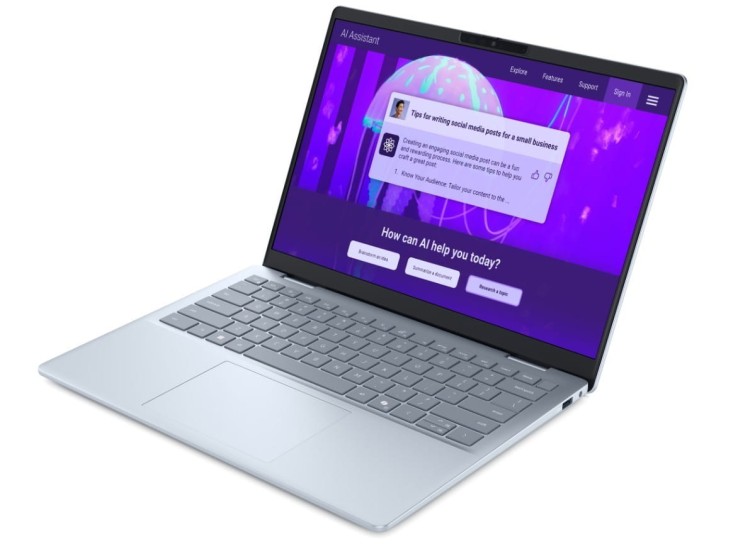 Dell Notebook Dell 14 Plus DB14250 Win11Pro Ultra 7 258V/32GB/1TB/14.0 2.5K/Arc/FgrPr/WLAN + BT/Backlit Kb/4 Cell/3Y ProSupport