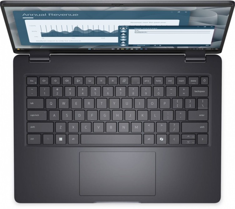 Dell Laptop Dell Pro 14 PC14255/AMD Ryzen 5 220/16GB/256GB/14.0 FHD+/Radeon 740M/FgrPr/Cam & Mic/WLAN + BT/Backlit Kb/3 Cell/W11Pro
