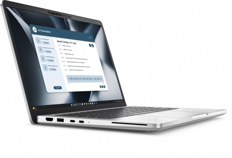 Dell Laptop Dell Pro 13 Plus PB13255/Ryzen AI 5 PRO 340/16GB/512GB SSD Gen4/13.3FHD+/Radeon 760M/FgrPr&SmtCd/FHD/IR Cam/Mic/WLAN+BT/Backlit Kb/3Cell/W