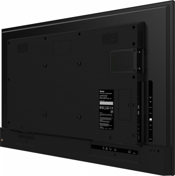 IIYAMA Monitor 42.5 cala ProLite LH4375UHS-B1AG, 24/7,IPS,ANDROID.11,4K,500cd/m2,WiFi,3xHDMI,DP,Daisy/Chain,2xUSB,2x10W,RJ45,iiSignage2,FailOver,SDM,4