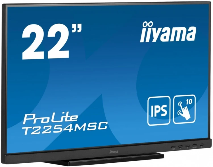 IIYAMA Monitor 21.5 cala T2254MSC-B1AG pojemnościowa 10 punktów, IPS, powłoka AG