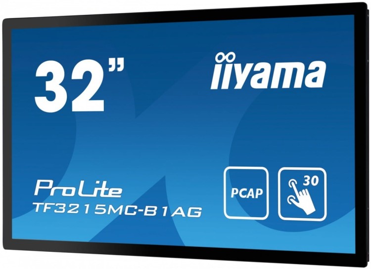 IIYAMA Monitor 32 TF3215MC-B1AG pojemnościowy 30PKT AMVA 24/7 IP65