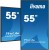 IIYAMA Monitor 54.6 cali ProLite LH5575UHS-B1AG 24/7,IPS,ANDROID.11,4K,500cd/m2,WiFi,3xHDMI,DP,Daisy/Chain,2xUSB,2x10W,RJ45,iiSignage2,FailOver,SDM,4G
