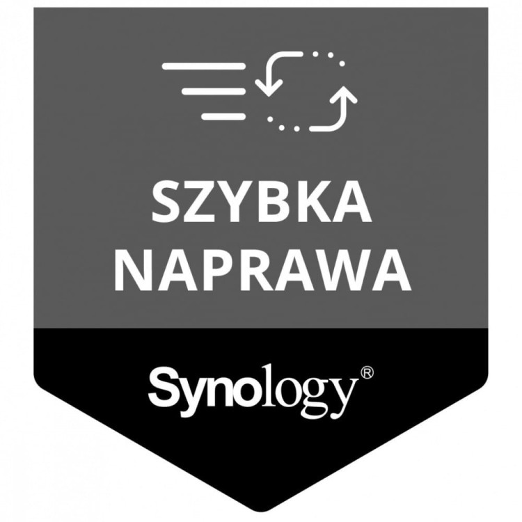 Synology Serwer NAS RS422+ R1600 AMD Ryzen 2,6Ghz 4x0HDD 2x1GbE RJ45 1xUSB3.2.1 1U