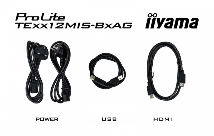 IIYAMA Monitor 86 cali TE8612MIS-B4AG  40pkt,IPS,4K,24/7,7H,                ANDROID 14, RK3576, 8/128GB, EDLA, Essential