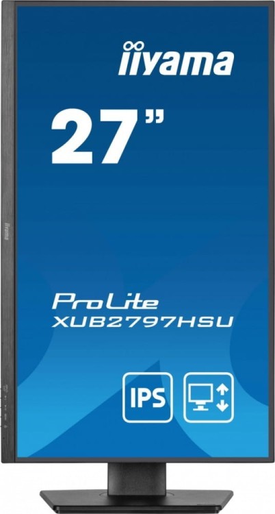 IIYAMA Monitor 27 cali XUB2797HSU-B2 IPS,FHD,HAS,300cd,(5y)