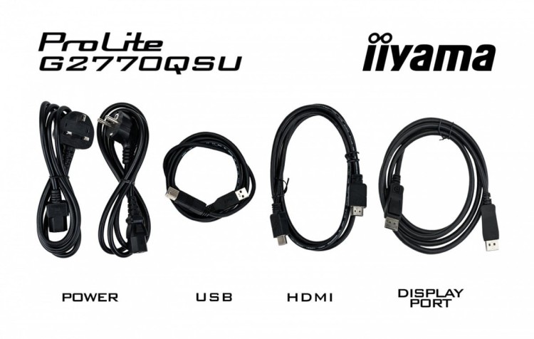 IIYAMA Monitor 27 cali G2770Q 0.2ms, IPS, DP, HDMI, 180Hz