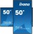 IIYAMA Monitor 50 cali LH5075UHS-B1AG,24/7,VA,ANDROID.11,4K,3xHDMI,DP,RJ45,  2xUSB,2x10W