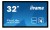 IIYAMA Monitor dotykowy 32 cale TF3215MC-B2 POJ.30PKT.VA.VGA.HDMI.DP.500cd/m2.3000:1/8ms.24/7.7H.IP65(front).PION/POZIOM.200x200mm(vesa)