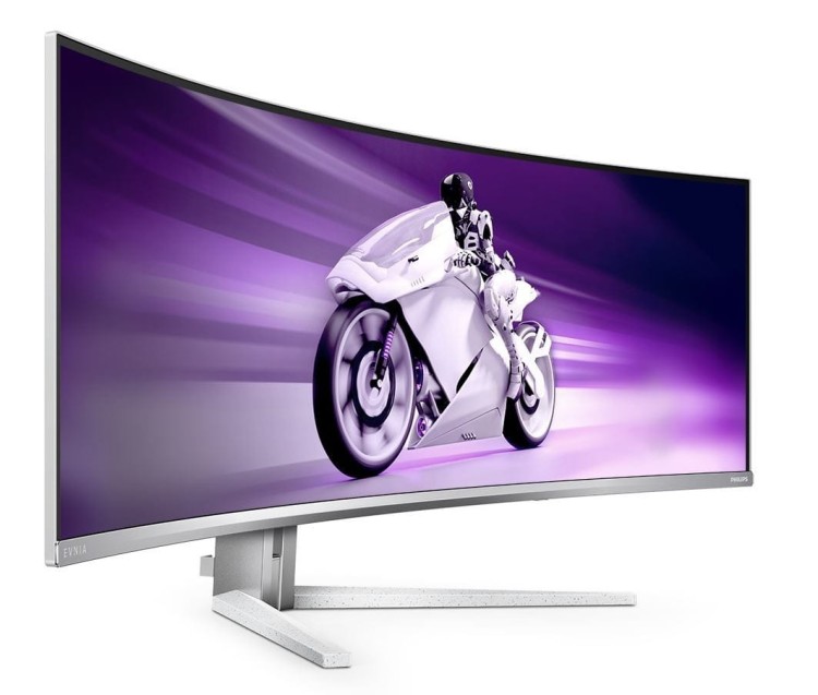 Philips Monitor zakrzywiony 49M2C8900L 48.9 cala QD OLED 144Hz HDMIx2 DP USB-C KVM HAS