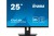 IIYAMA Monitor 25 cali XUB2595WSU-B5 IPS.PIVOT.16:10.USB.DP.HDMI.VGA.2x2W.  300(cd/m2).HAS(150mm)