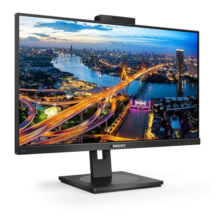 Philips Monitor 242B1H 23.8 IPS DVI HDMI DP Pivot Webcam