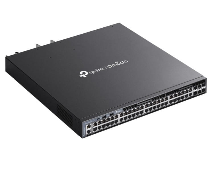 TP-LINK Przełącznik Omada 48-Port Gb Stackable Lite L3 Managed with 4 PORT: 24× Gigabit RJ45 Ports, 4× 10G SFP+ Slots, RJ45/USB Type C Console Port
