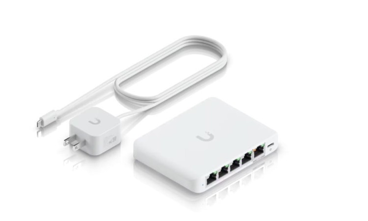 UBIQUITI Przełącznik 5P PoE In USW-Flex-2.5G-5
