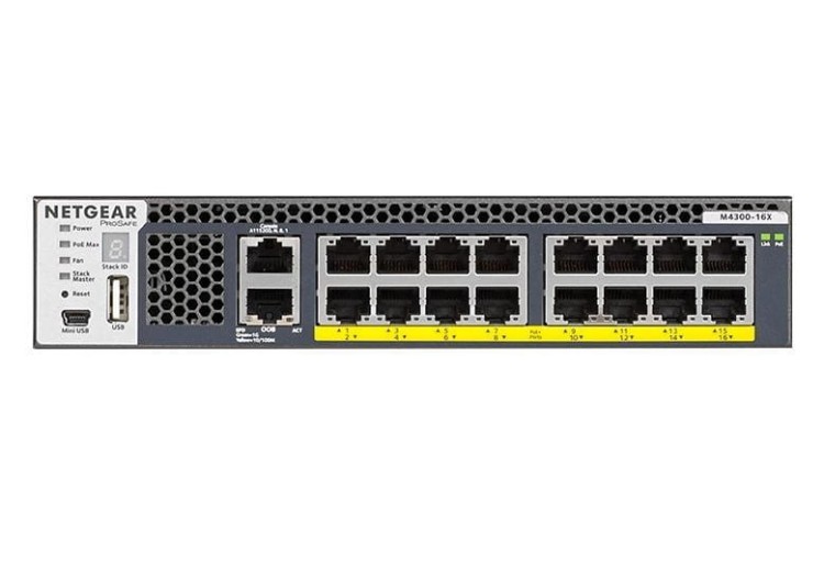 Netgear Przełącznik XSM4316PA 16x10GE PoE+ 299W