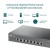 TP-LINK Przełącznik SX1008  8x10GE