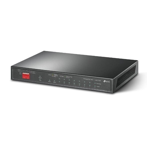 TP-LINK Switch Przełącznik typu desktop SG1210MP 8GE PoE+ 1GE 1SFP