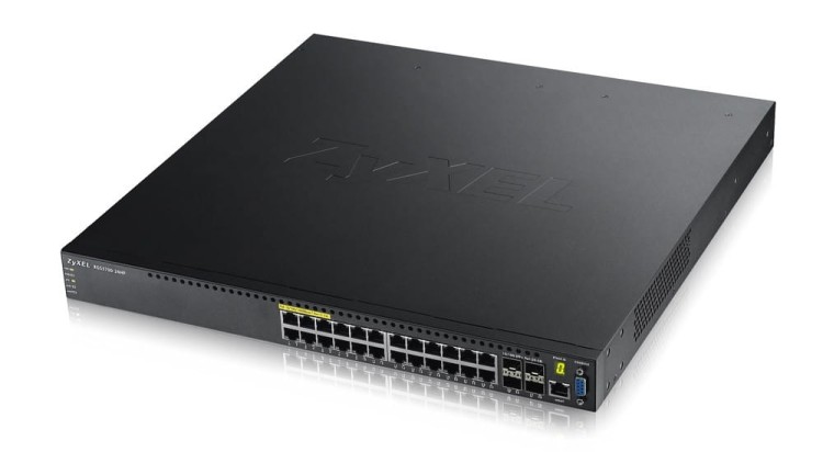 Zyxel Przełącznik XGS3700-24HP-ZZ0101F 24port Switch L2/3 Gigabit PoE 4x10G