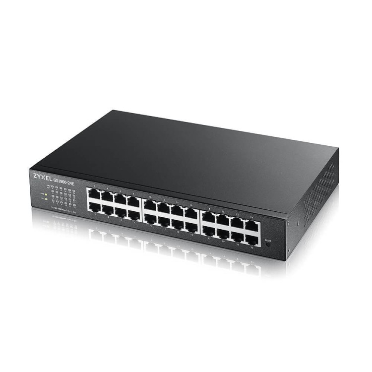 Zyxel Switch Smart GS1900-24E-EU0102F 24xGbE L2 fanless