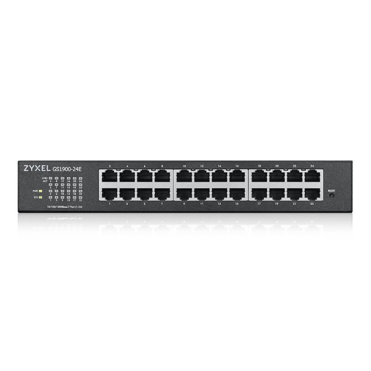 Zyxel Switch Smart GS1900-24E-EU0102F 24xGbE L2 fanless