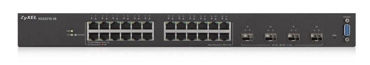 Zyxel Przełącznik XGS2210-28 switch 24xGbE 4xSFP+ L2+
