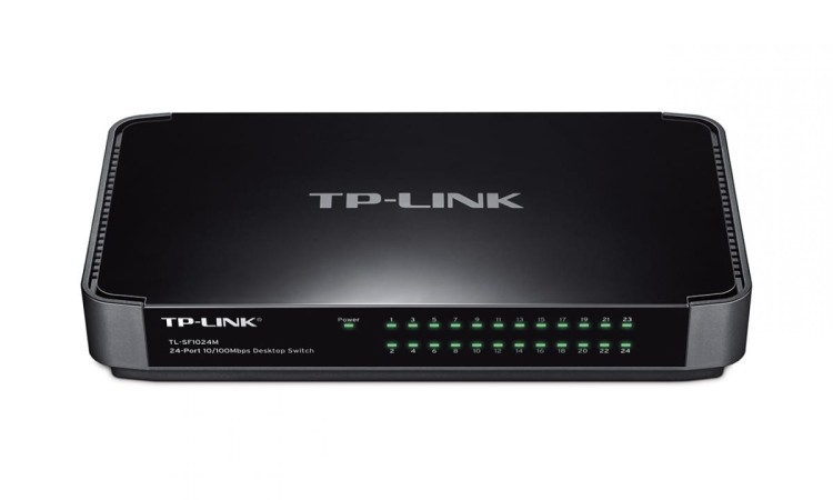 TP-LINK SF1024M switch 24xFE Desktop