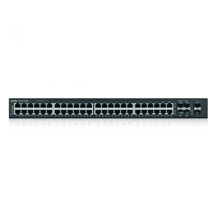 Zyxel GS2210-48 44GbE 4xRJ45/SFP 2xSFP L2