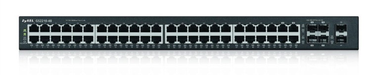 Zyxel GS2210-48 44GbE 4xRJ45/SFP 2xSFP L2