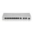 Zyxel Przełącznik zarządzalny XGS1250-12, 12-Port Gigabit webmanaged Switch with 8 port       1G + 3-Port MultiGig 1/2.5/5/10G + 1-Port SFP+ XGS1250-1