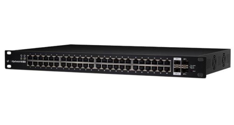 UBIQUITI Przełącznik 48x1GbE 2SFP i 2SFP+ ES-48-750W
