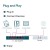 TP-LINK Przełącznik SG1006PP 6GE (3PoE+ 1PoE++)