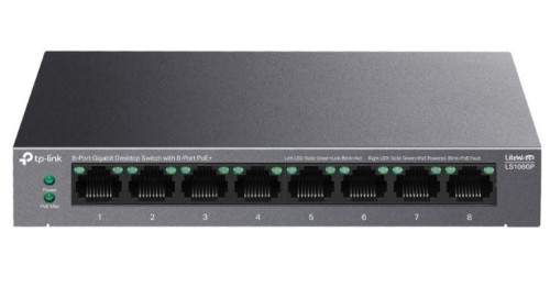 TP-LINK Przełącznik LS108GP 8xGE PoE+