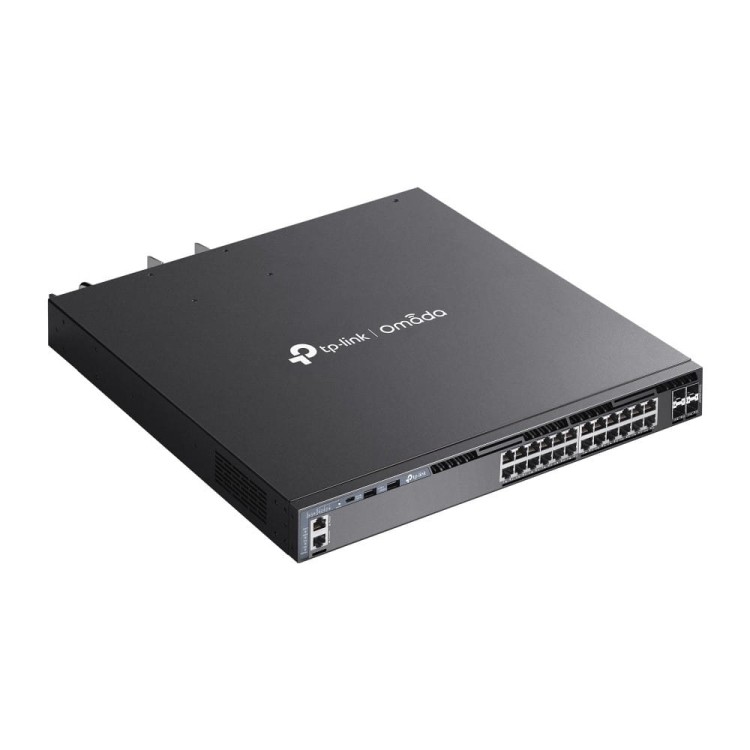 TP-LINK Przełącznik SG6428XHP switch zarządzalny 24 porty gigabitowe PoE+   4 sloty SFP+ 10G
