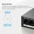 TP-LINK Przełącznik Mercusys 6-Port 10/100 Mbps Desktop Switch with  4-Port PoE+    PORT: 4× 10/100 Mbps PoE+ Ports, 2× 10/100 Mbps Non-PoE Ports