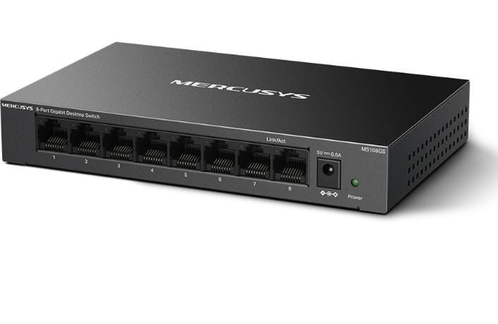 TP-LINK Przełącznik 8-Port Gigabit Desktop Switch     PORT: 8× Gigabit Ports