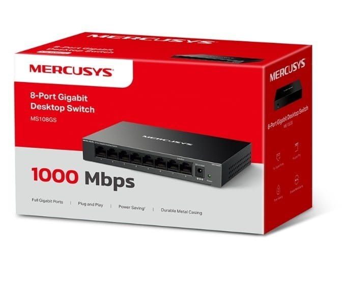 TP-LINK Przełącznik 8-Port Gigabit Desktop Switch     PORT: 8× Gigabit Ports
