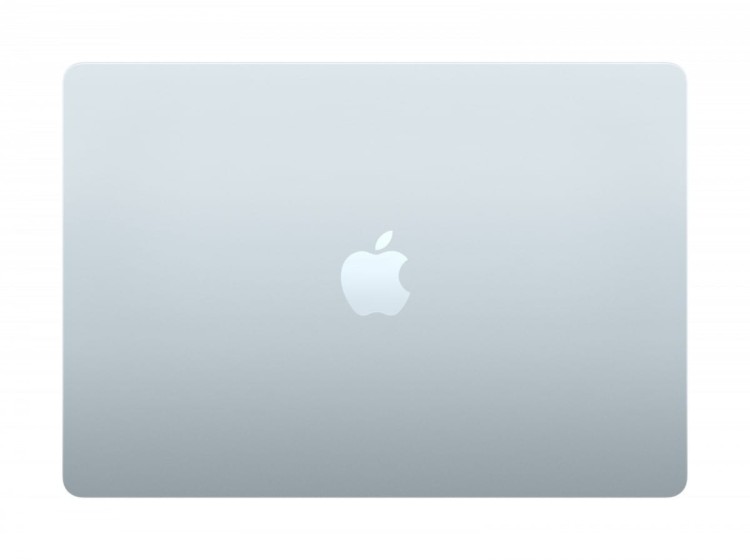 Apple MacBook Air 15.3 cala: M4 10/10, 24GB, 512GB - Błękitny