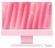 Apple iMac 24 cale: M4 10/10, 16GB, 256GB SSD - Różowy