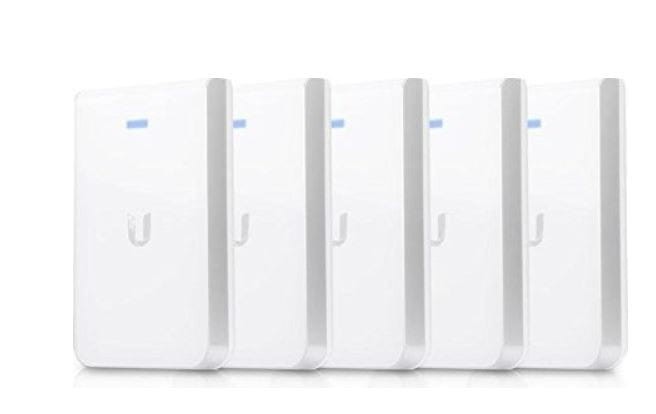 UBIQUITI Punkt dostępu AC In-Wall AP 5 sztuk UAP-AC-IW-5
