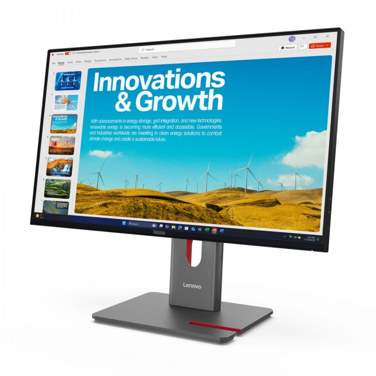 Lenovo Monitor ThinkVision P24QD-40 23,8" IPS QHD AG