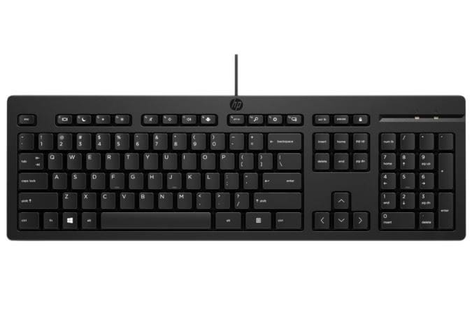 HP Inc. Klawiatura przewodowa 125  266C9AA#ABE
