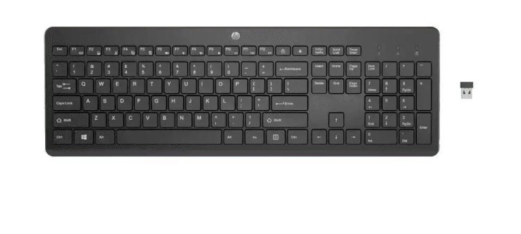 HP Inc. Klawiatura bezprzewodowa 230 czarna 3L1E7AA