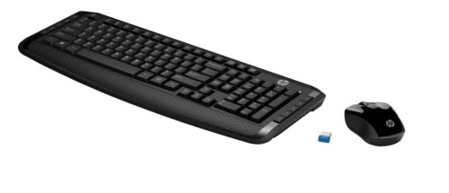 HP Inc. Klawiatura i mysz bezprzewodowa 300 3ML04AA