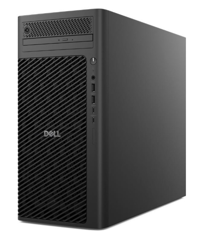 Dell Komputer Dell Pro Max Tower T2 FCT2250 Win11Pro U9 285K/64GB/1TB/Integrated/No Wifi/Wireless Kb & Mouse/vPro/3Y ProSupport