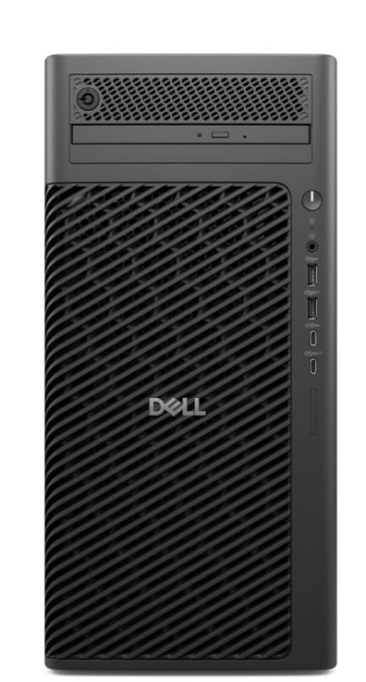 Dell Komputer Dell Pro Max Tower T2 FCT2250 Win11Pro U9 285K/64GB/1TB/Integrated/No Wifi/Wireless Kb & Mouse/vPro/3Y ProSupport