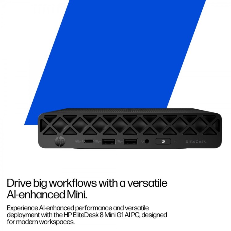 HP EliteDesk 8 Mini G1i U7 265T 16GB 1TB Win11P 3/3/3