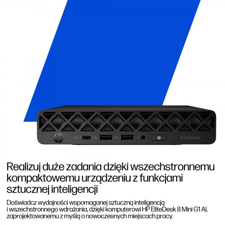 HP EliteDesk 8 Mini G1i U7 265T 16GB 1TB Win11P 3/3/3